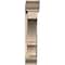Ekena Millwork Balboa Traditional Smooth Bracket w/ Offset Brace, Douglas Fir, 7 1/2"W x 38"D x 38"H BKT0806X38X38BOA01SDF - alternate 2